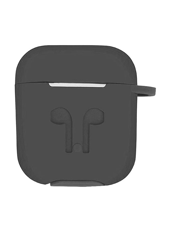 Protective Silicone Case Cover for Apple AirPods, Black
