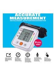 Automatic Digital Upper-Arm Blood Pressure Monitor, M-L2124-2, White