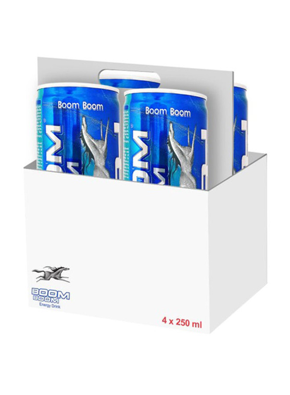 Boom Boom Energy Drink, 4 x 250ml