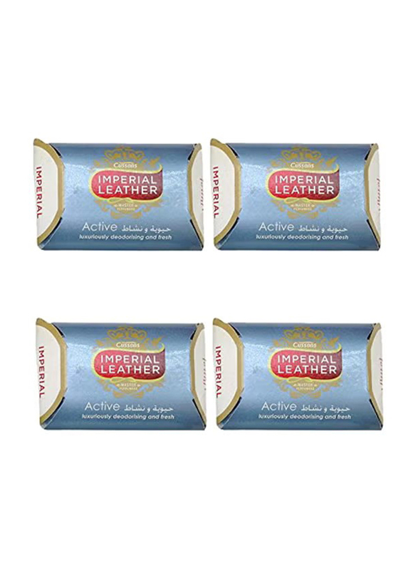 Imperial Leather Active Soap, 75g, 4 Pieces