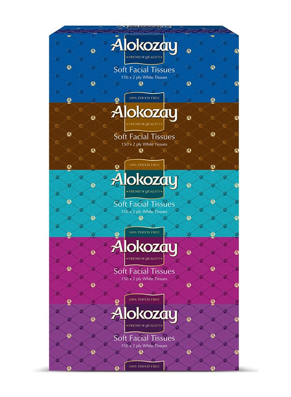 Alokozay Facial Tissues, 750 Sheets