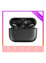 Wireless In-Ear Earbuds with Charging Case, Black