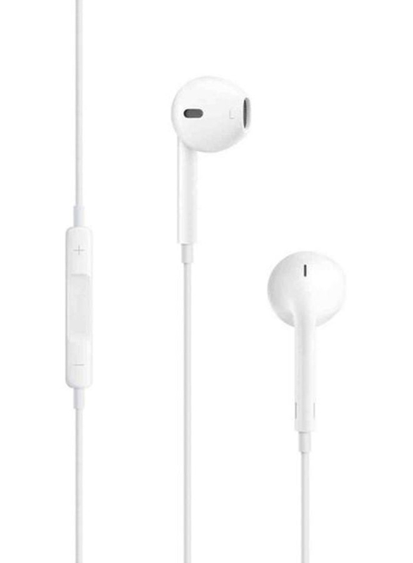 3.5 mm Jack In-Ear Stereo Earphones with Mic, White