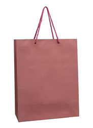 12-Piece Paper Gift Bag with Handle, Pink
