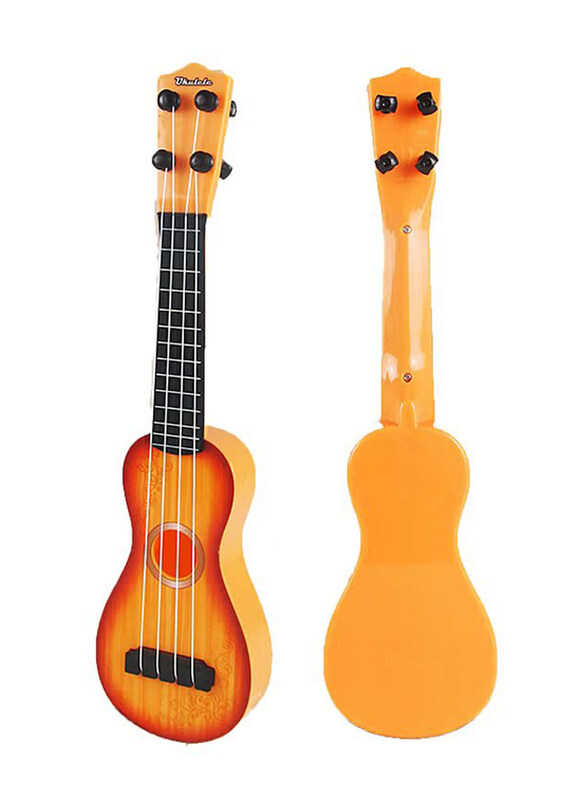 

Generic Mini Fruit Style Simulation Ukulele Guitar Toy, Yellow, Ages 3+