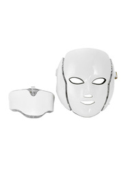 LED 7 Color Face Mask Machine, White/Black, 1 Piece