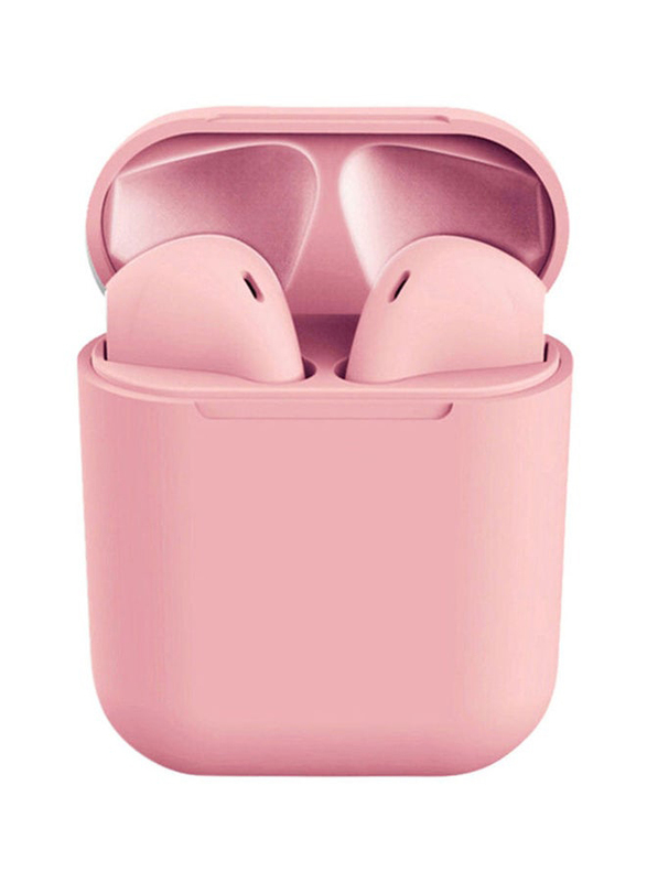 Wireless In-Ear Bluetooth Earbuds with Charging Case, Pink