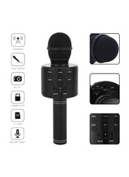 Zenith Wireless Mic with Speaker Karaoke System, ZST-WS-858, Black