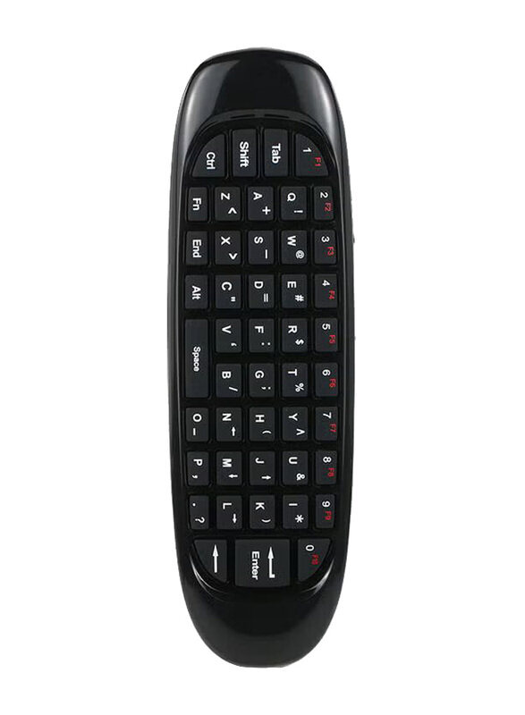 

Generic 2.4G Mini Wireless Keyboard Mouse With Infrared Remote Control, Black
