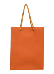 12-Piece Paper Gift Bag Set, Orange
