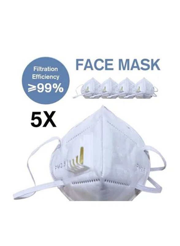 KN95 Protective Face Mask with Disposable Breathing Value