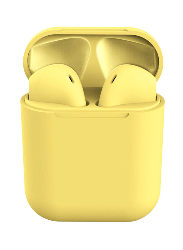 

Generic Inpods 12 Wireless In-Ear Smart Earbuds, Yellow