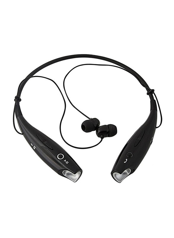 

CSR Wireless Bluetooth Neckband In-Ear Stereo Headset, HBS730, Black