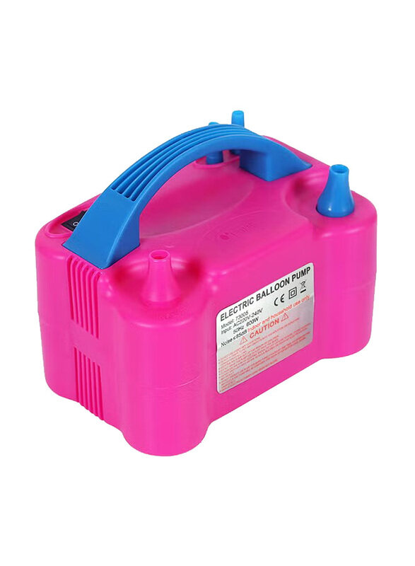 

Generic Portable Electric Air Blower Balloon Inflator Pump Fast Inflatable Tool, Ages 16+, Pink/Blue