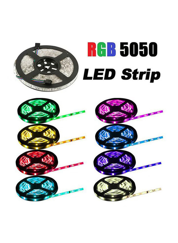 33 Feet LED Light RGB Lamp Strip with 44 Key, Multicolour
