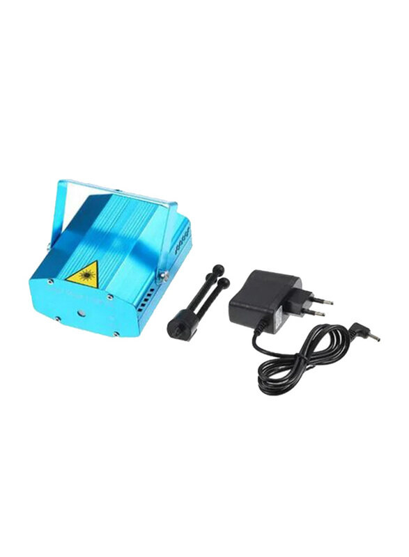 

Generic Mini LED Laser Projector Stage Light with Accessory, Blue/Black