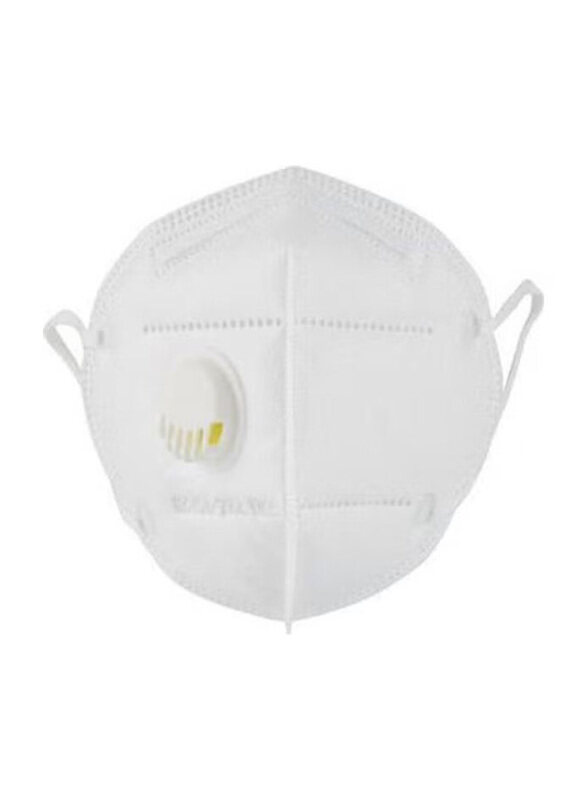 

Generic KN95 Medical Respiratory Mask With Filter, 5 Pieces, White