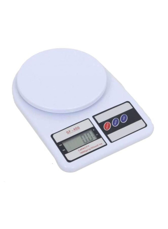 Digital Weighing Scale, White