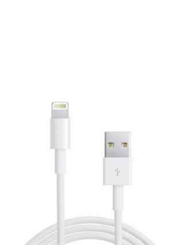 

Generic USB Data Sync Charging Cable, USB Male to Lightning for Apple Phones, White