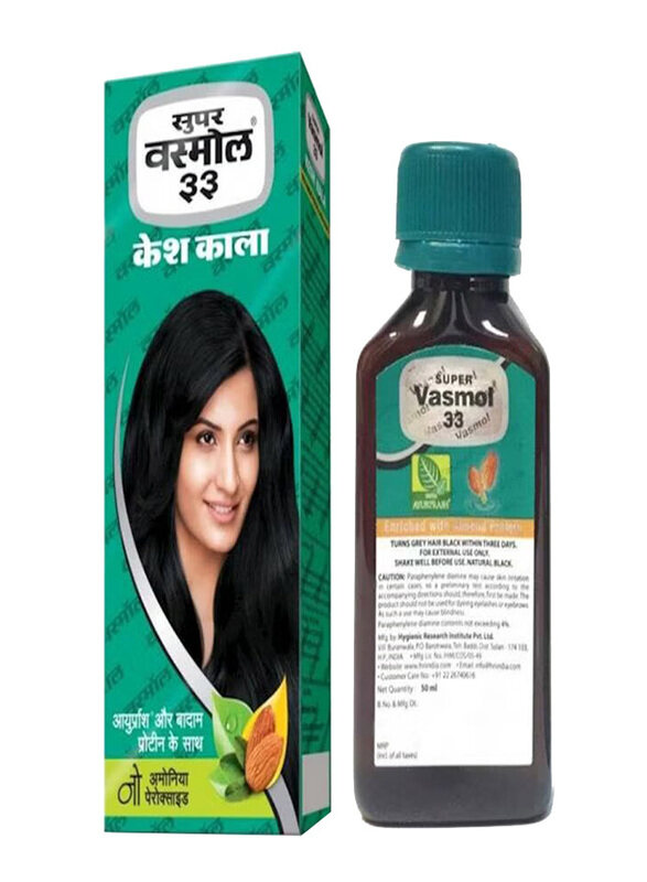 

Super Vasmol 33 Kesh Kala Hair Oil for All Hair Type, 50ml