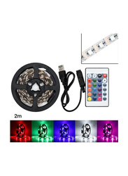 Voberry LED Strip Light with Remote Control & Cable, Multicolour