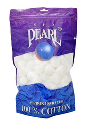 Sea Pearl Cotton Balls, 100 x 100g