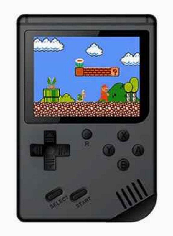 Retro Handheld Game Console With 168 Games, Black