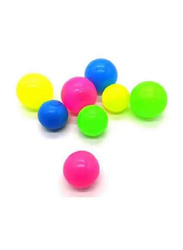 XiuWoo Stress Relief Glowing Sticky Toy Balls, 8 Pieces, Ages 3+