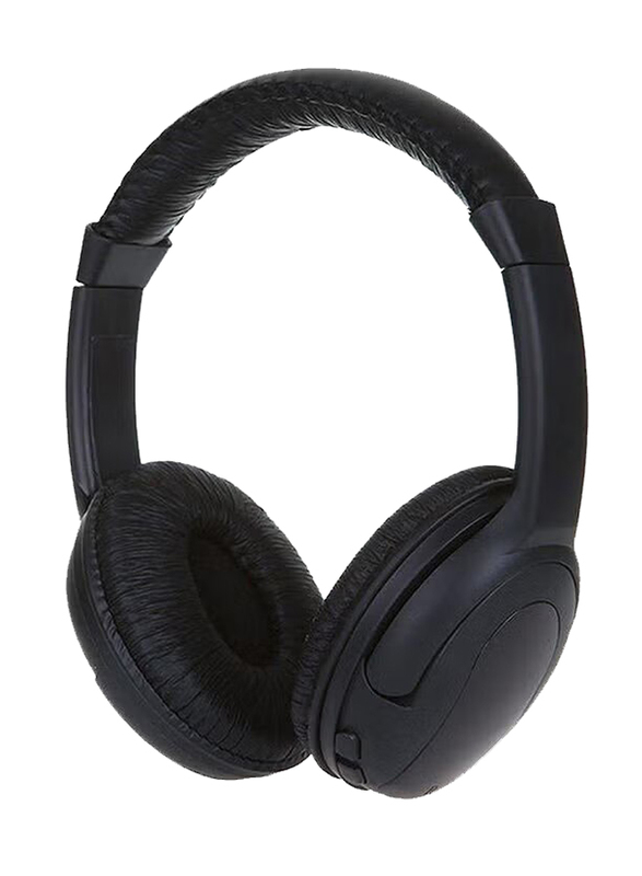 Wireless Bluetooth Over-Ear Headsets with Microphone, Black