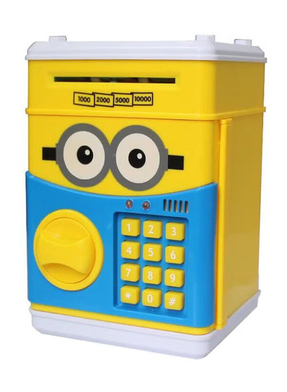 

Generic Minion Piggy Bank, Ages 3+, Blue/Yellow