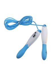 Sharpdo Skipping Rope with Counter, 18cm, Blue/White