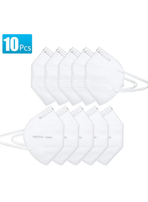 4-Layer KN95 Disposable Face Mask, 10 Pieces