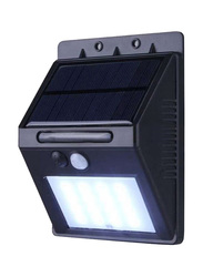 Voberry 20 LED Solar Power Motion Sensor Wall Light, Black/White