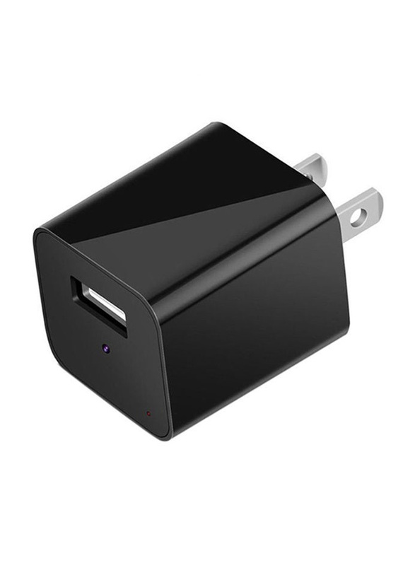 Wall Charger Designed Camera, Black