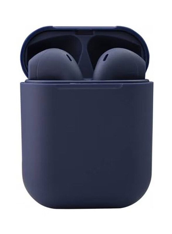

Bsnl inPods 12 Bluetooth In-Ear Earphones with Charging Case, Dark Blue
