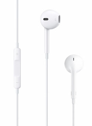 3.5mm Wired In-Ear Stereo Earphones with Microphone, AE01-Z, White