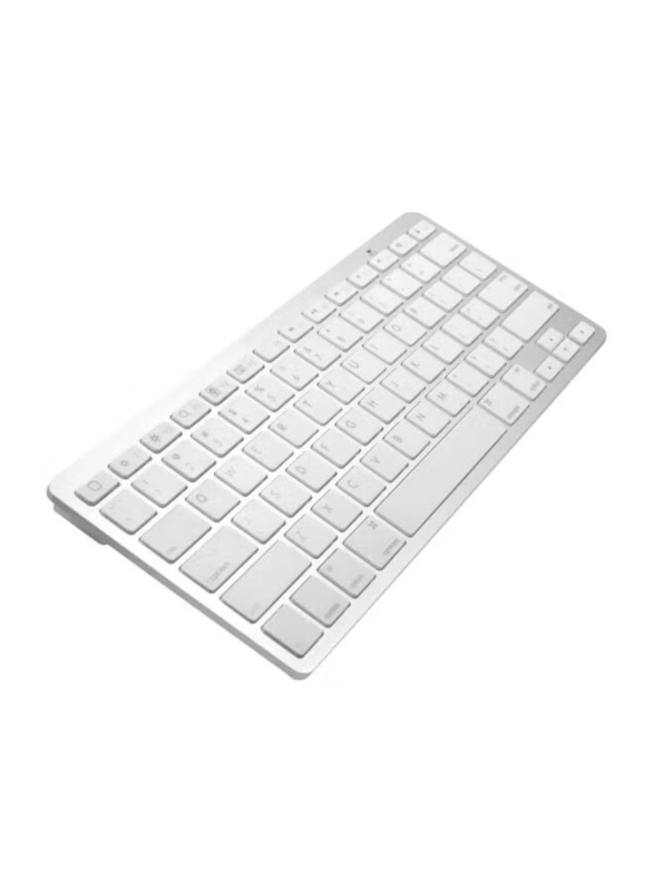 NM6894 Wireless English Keyboard, White