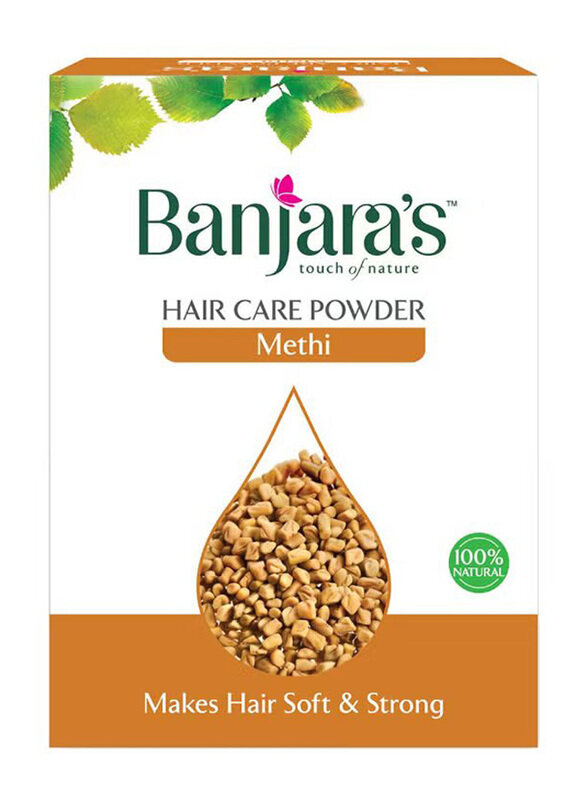 

Banjara's Methi Hair Care Powder for All Hair Type, 100gm, 3 Piece