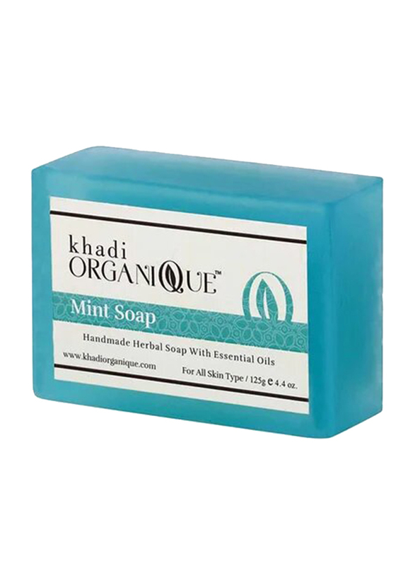 Khadi Organique Mint Soap, 125g