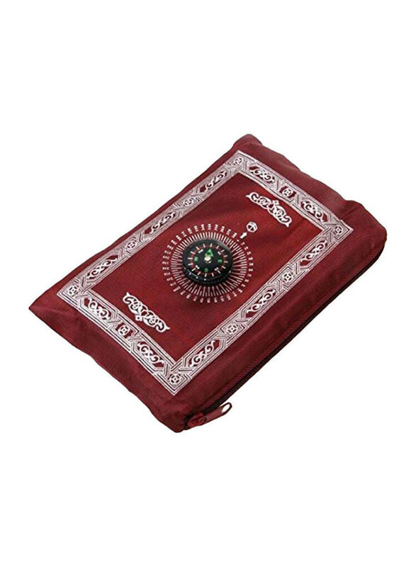

Generic Portable Islamic Muslim Religious Prayer Mat, 60 x 100cm, Red