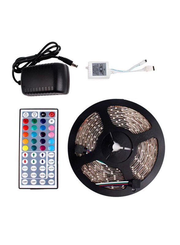 

Beauenty 300 LED Strip Light with 44 Keys IR Remote Control & Power Supply, OEM1-2572, Multicolour