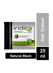 Indica Natural Easy Hair Colour, 25ml, Natural Black 1