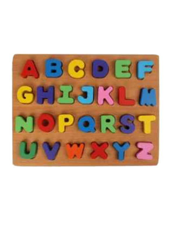 

Generic English Alphabet Wooden Block Set, Ages 3+