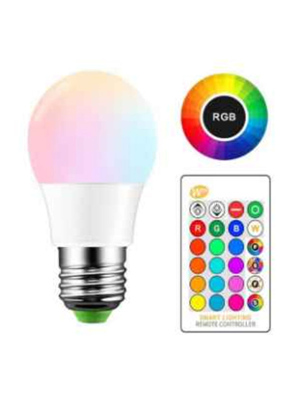 LED Color Changing RGBW Bulb, Multicolour