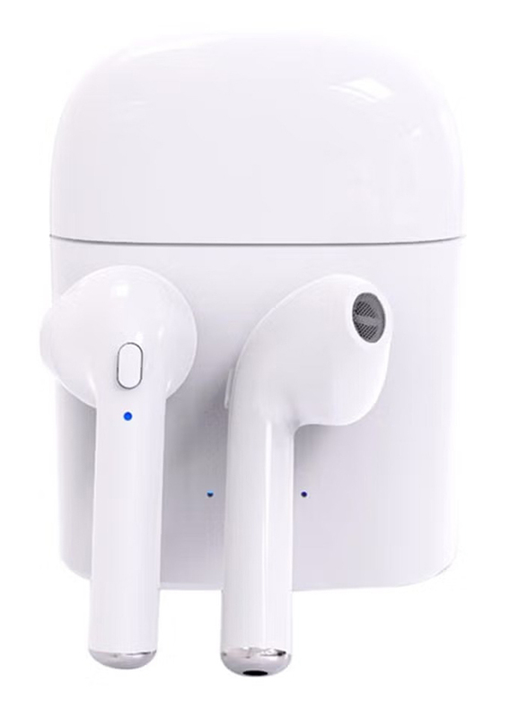 Wireless In-Ear Bluetooth Earphones With Mic, White