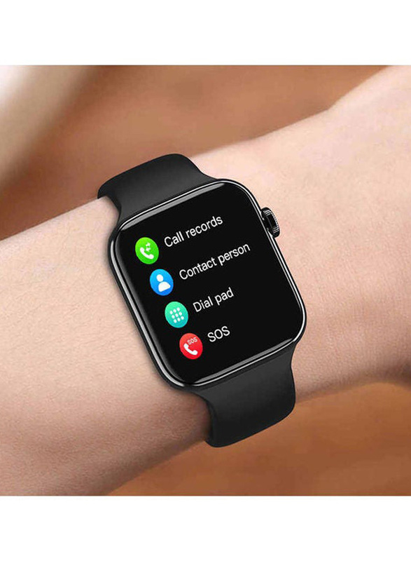 ZAQ T500 1.54-inch Fitrist Bluetooth Smartwatch, Black