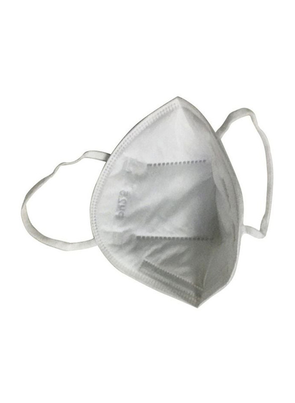 KN95 Filter Anti-Fog Protective Face Mask, White, 1-Piece