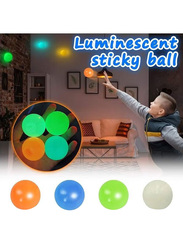 XiuWoo Glowing Stress Relief Sticky Balls, Ages 3+