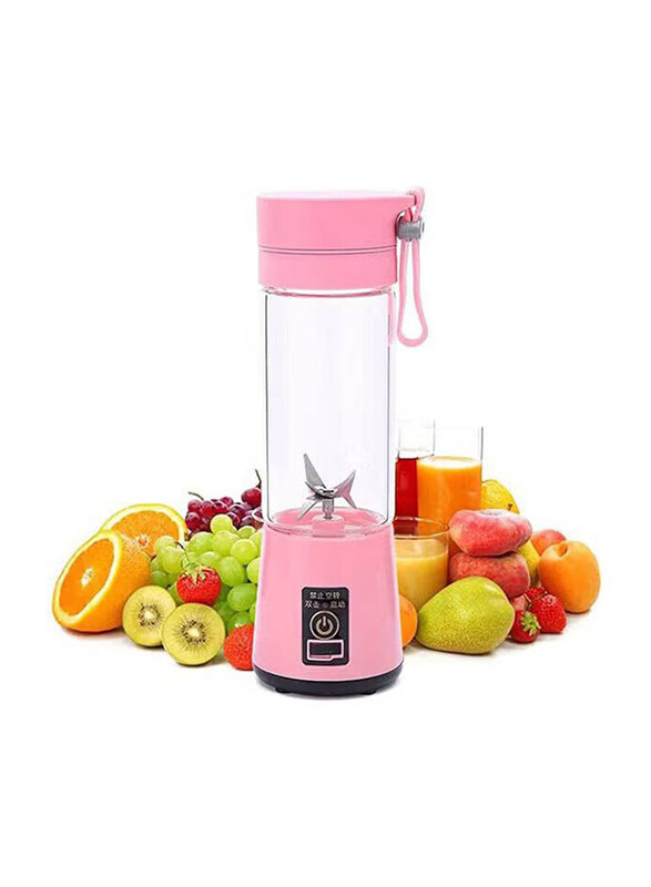 

Generic Personal USB Electric Portable Juicer Blende, RX-0951B-73, Pink