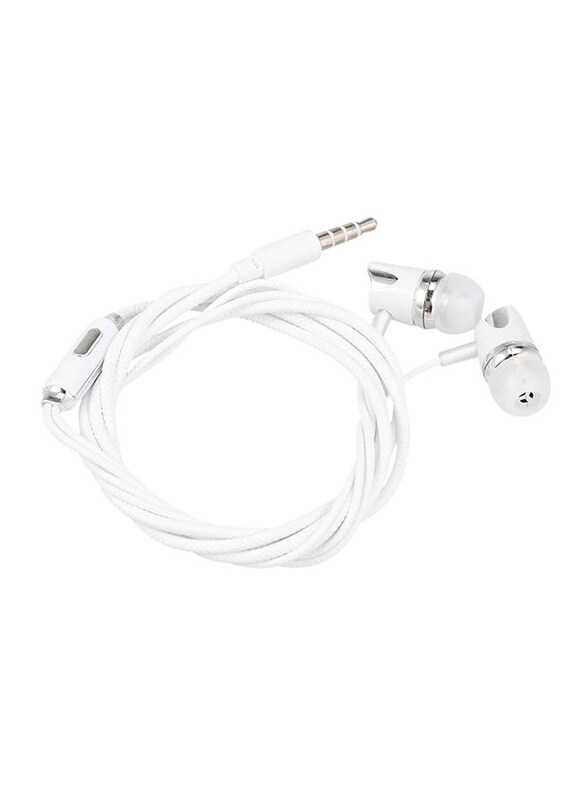 

Generic Wired In-Ear 3.5mm Stereo Music Earphone, White